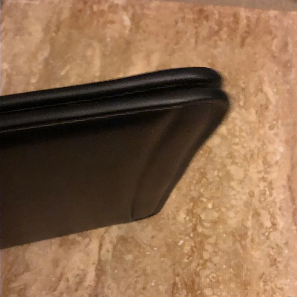 Leeds leather Black Tablet portfolio Case